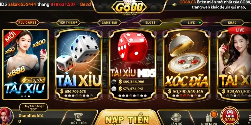 Tìm hiểu vài nét cơ bản về Tài Xỉu MD5 Go88 là gì